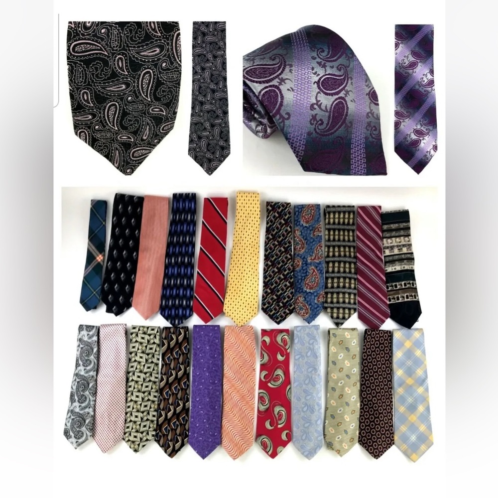 29 piece lot of neck ties great condition!